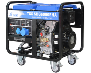 Дизельный генератор TSS SDG 6000EHA 6 кВт