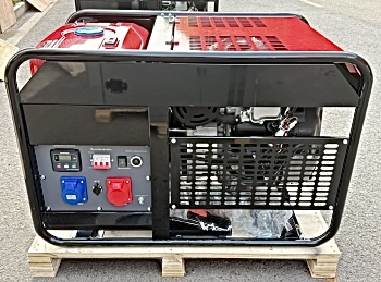 Трёхфазный бензиновый генератор Амперос LT25000E-3 