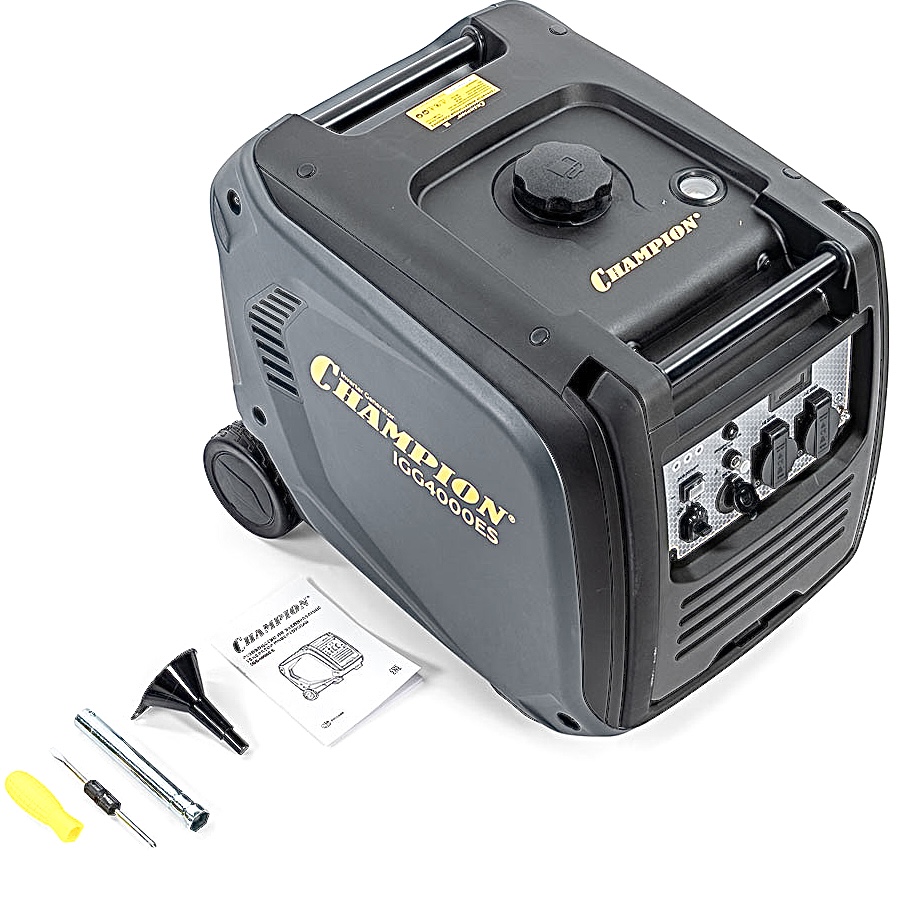 Инверторный генератор CHAMPION IGG4000ES комплектация