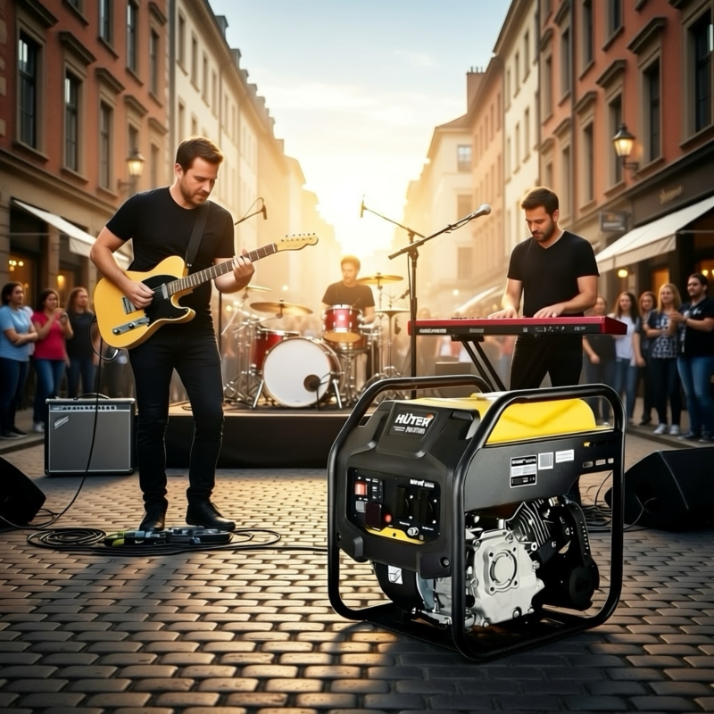 Инверторный генератор Huter DN3700i