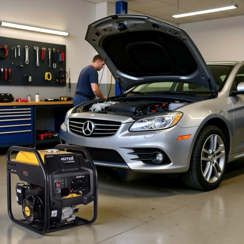 Инверторный генератор Huter DN5500i