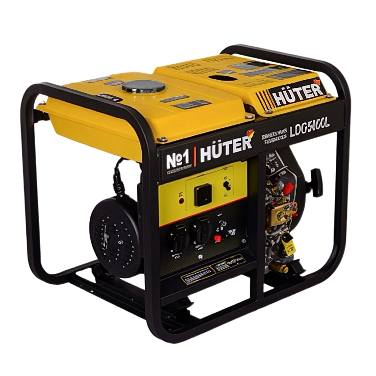 дизельный генератор Huter LDG 5000L