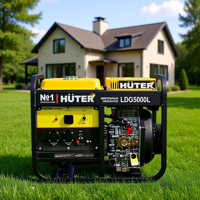 генератор для дома Huter LDG 5000L