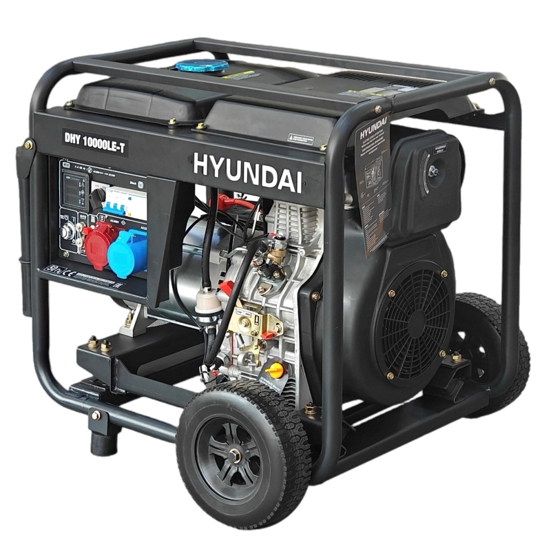 Дизельный генератор Hyundai DHY 10000LE-T