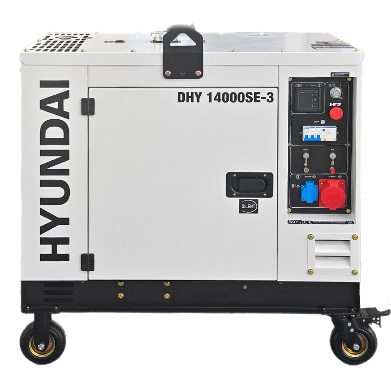 Дизельный генератор Hyundai DHY 14000SE-3