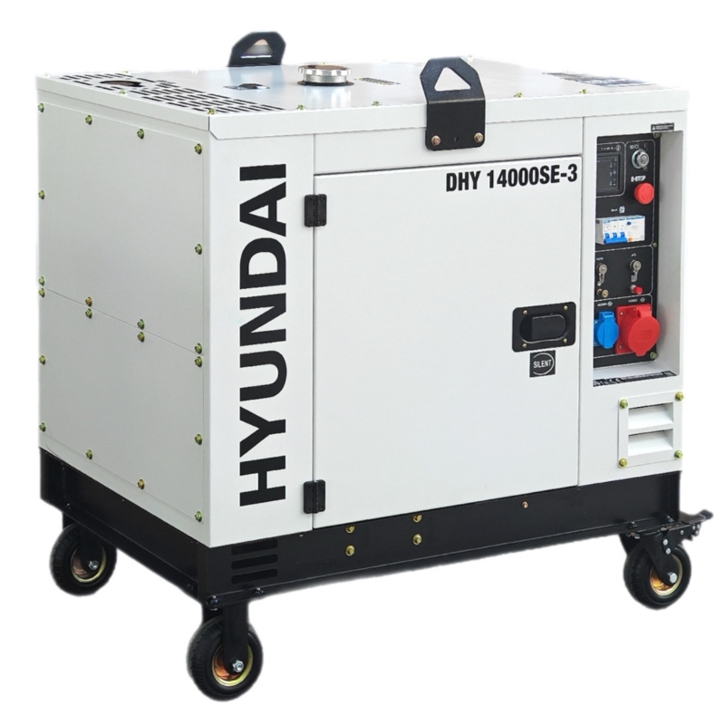 Дизельный генератор Hyundai DHY 14000SE-3