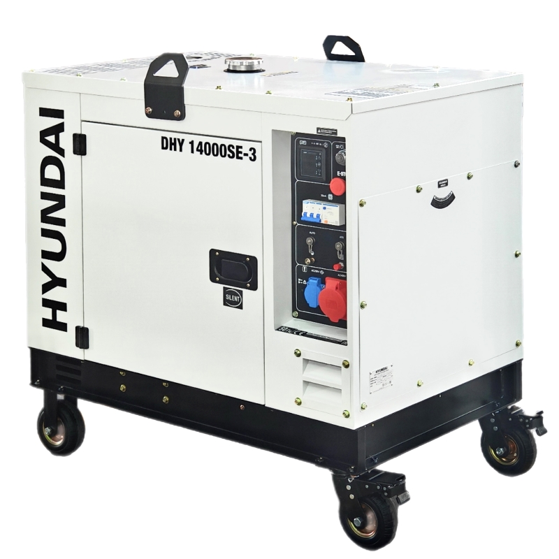 Дизельный генератор Hyundai DHY 14000SE-3