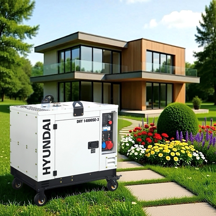 дизельный генератор Hyundai DHY 14000SE-3