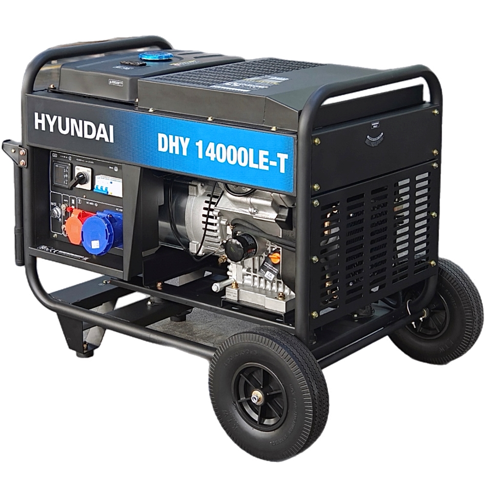 Дизельный генератор Hyundai DHY 14000LE-T