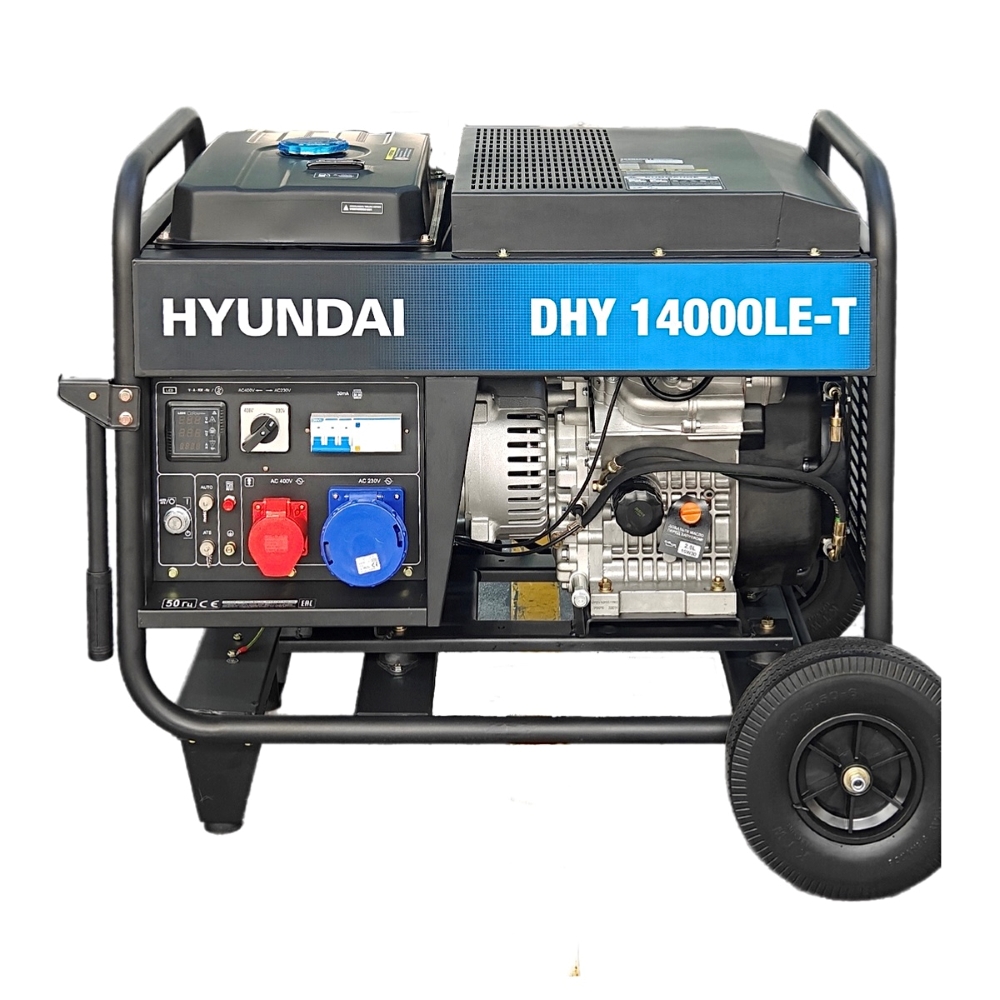 Дизельный генератор Hyundai DHY 14000LE-T