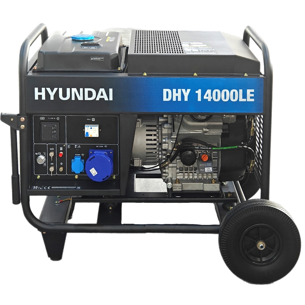 Дизельный генератор Hyundai DHY 14000LE