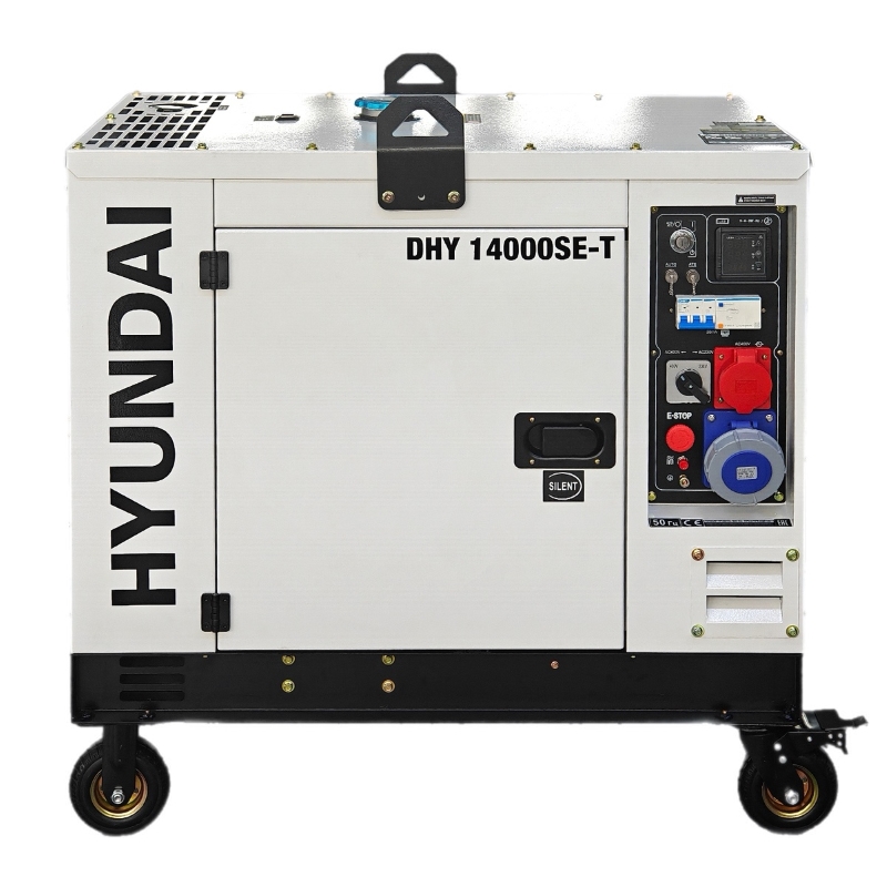 Дизельный генератор Hyundai DHY 14000SE-T