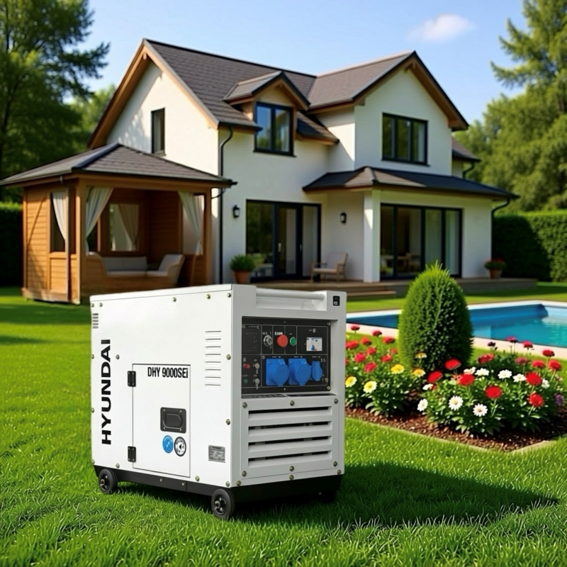 дизельный генератор Hyundai DHY 9000SEi
