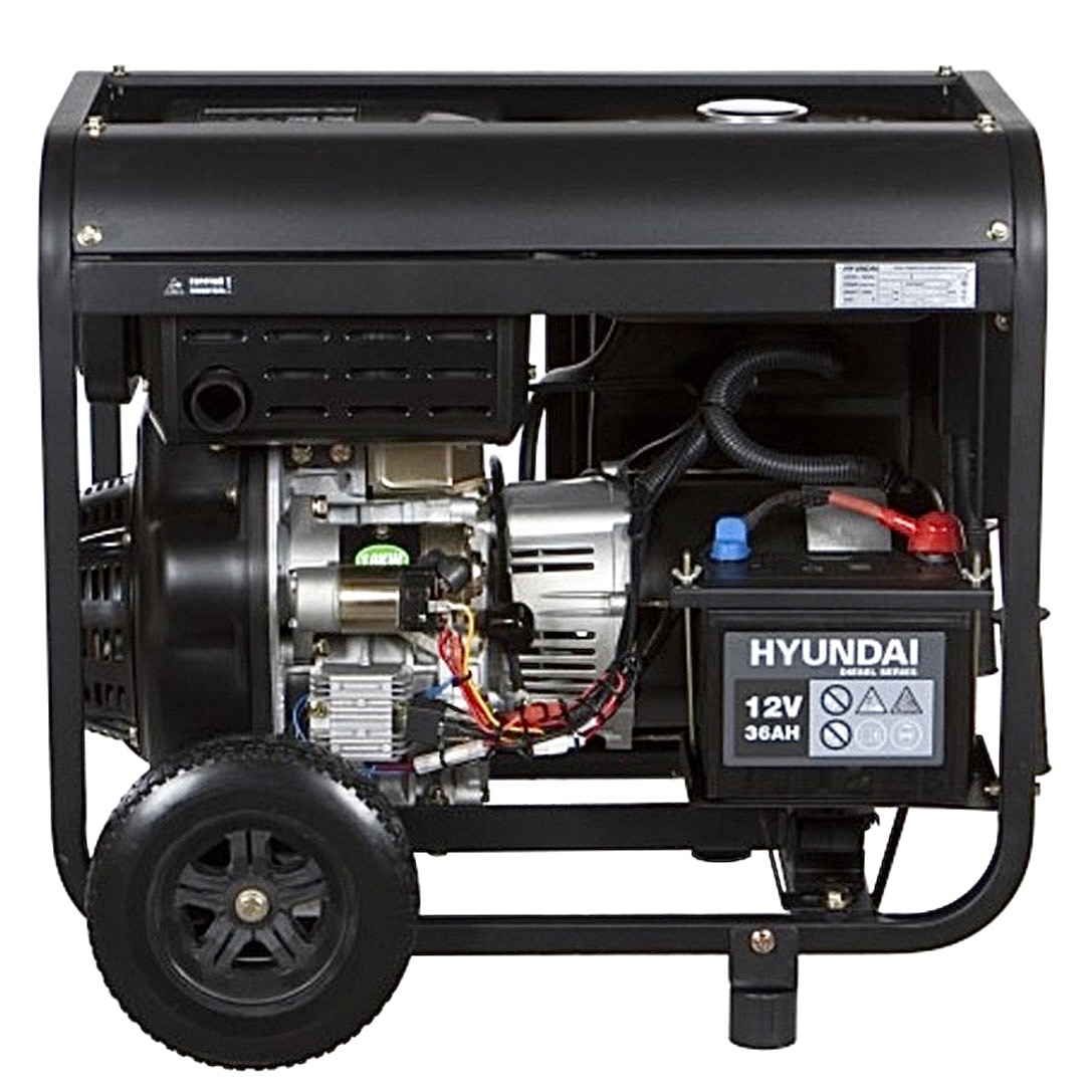 Дизельный генератор Hyundai DHY 6000LE-3