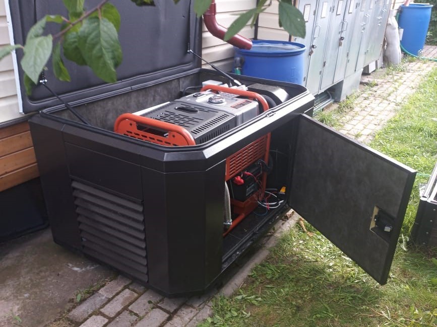 Контейнер для генератора в частный дом