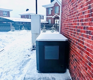 Бензиновый генератор в контейнере 