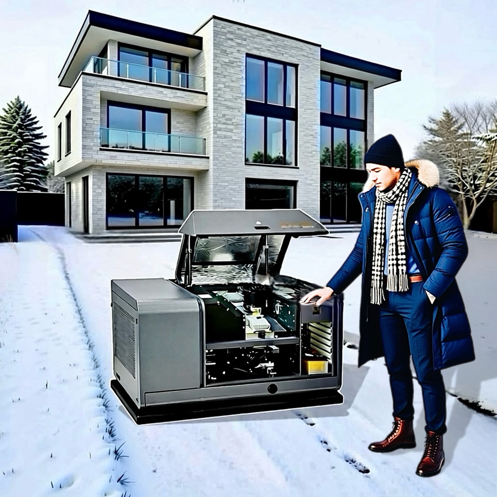 Газовыйгенератор для дома Mitsui Power Eco