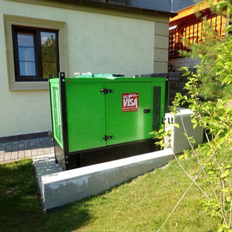 Монтаж и подключение генератора