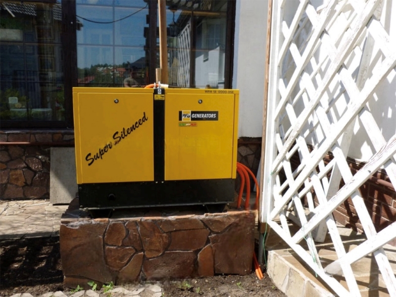 Генератор для дома, монтаж и подключение