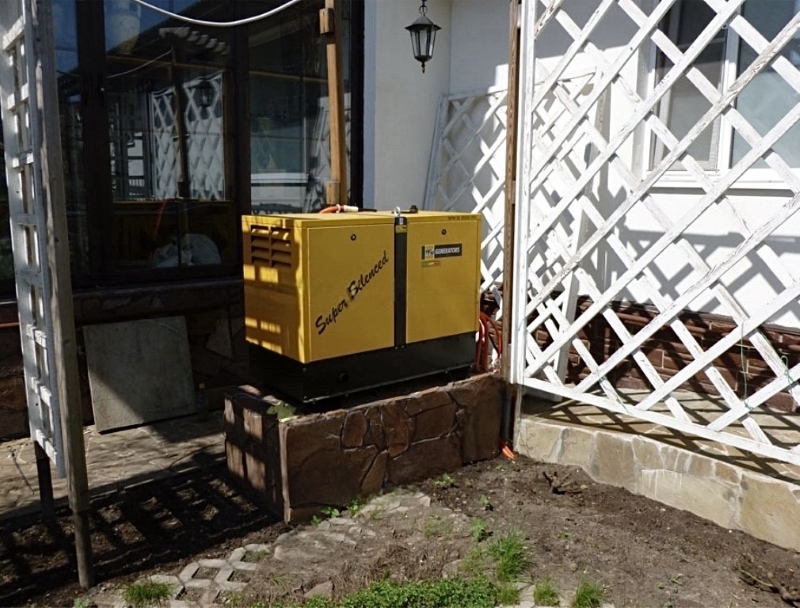 Генератор для дома, монтаж и подключение