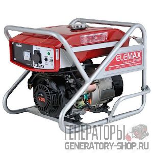 [5 кВт] Elemax SV6500S-R бензиновый генератор с электростартером