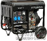 [6 кВт] Hyundai DHY 8000LE дизельный генератор на колесах