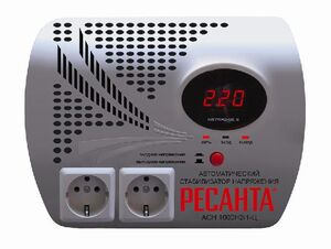 Стабилизатор напряжения Ресанта ACH-1000Н2/1-Ц