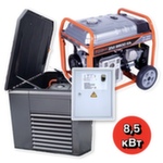 Бензиновый генератор с автозапуском Mitsui Power Eco ZM 9500 EА в контейнере