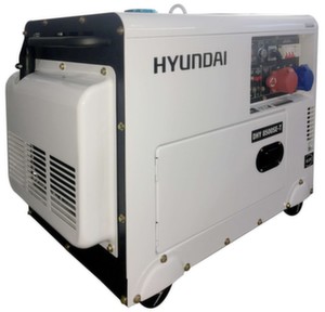 [7,2 кВт] HYUNDAI дизельный генератор  DHY 8500SE-T с автозапуском