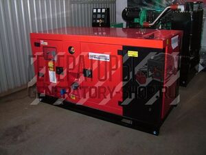 Дизельный генератор 35 кВт MingPowers M-Y 44 в шумозащитном кожухе