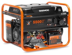 Бензиновый генератор DAEWOO GDA 6500E 5 кВт