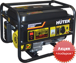 Бензиновый генератор 3 кВт Huter DY4000L