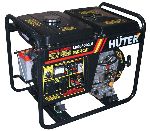 Дизельный генератор Huter LDG3600CLE - 3 кВт