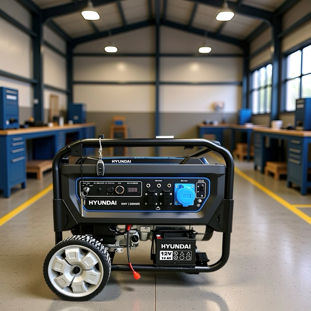 Бензиновый генератор Hyundai HHY12000FE