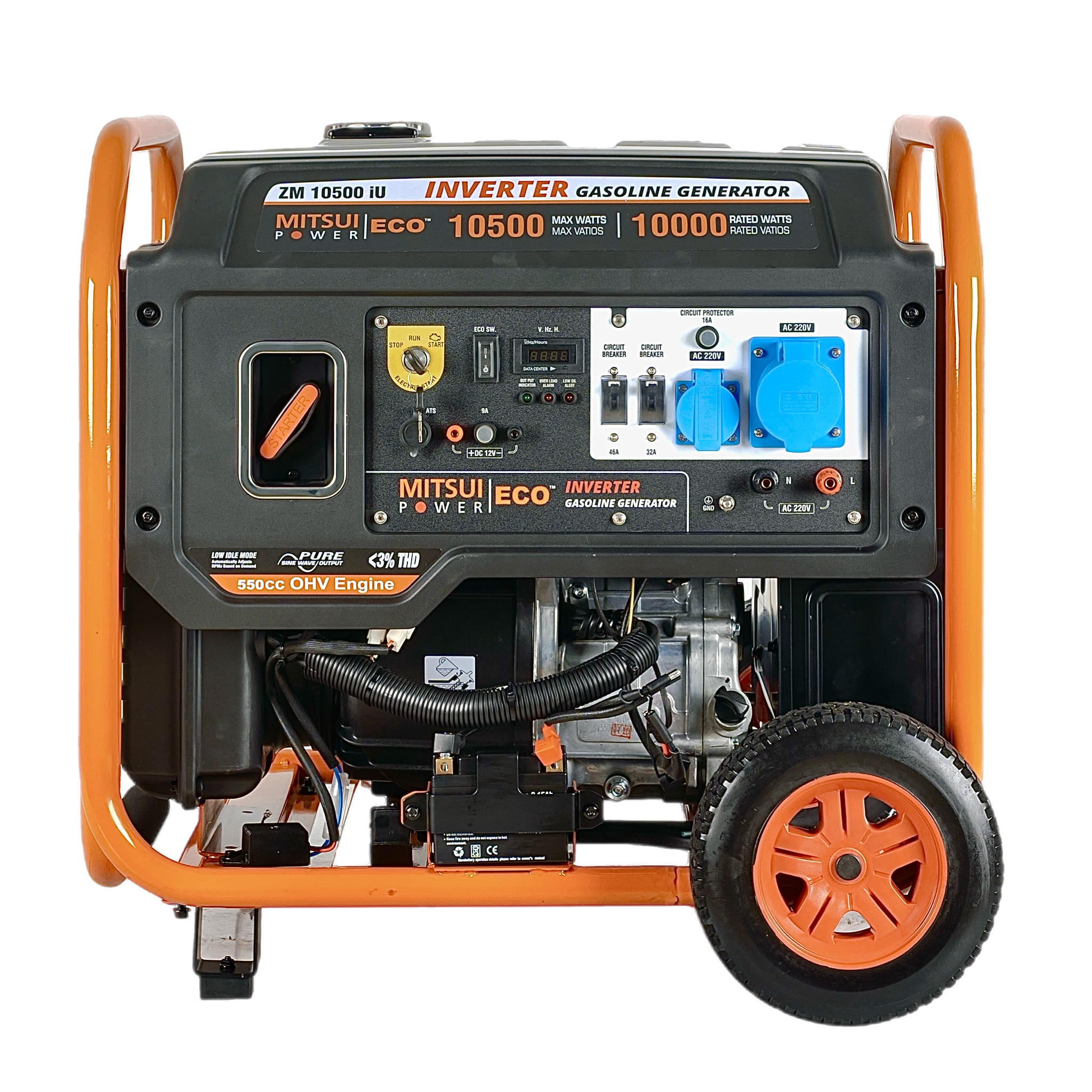 Инверторный генератор Mitsui Power ECO ZM 10500 iU