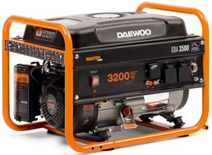 Бензиновый генератор Daewoo GDA 3500 2.8 кВт