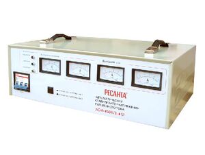 Стабилизатор напряжения Ресанта ACH-4500/3-ЭМ